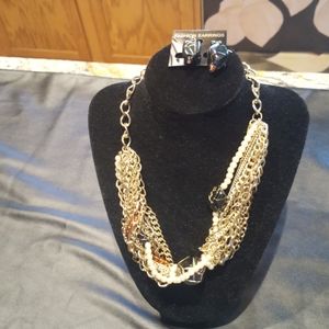 Multi Strand Necklace Set